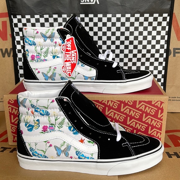 Vans Butterfly Floral Marshmallow WMNS sneakers - Picture 3 of 16